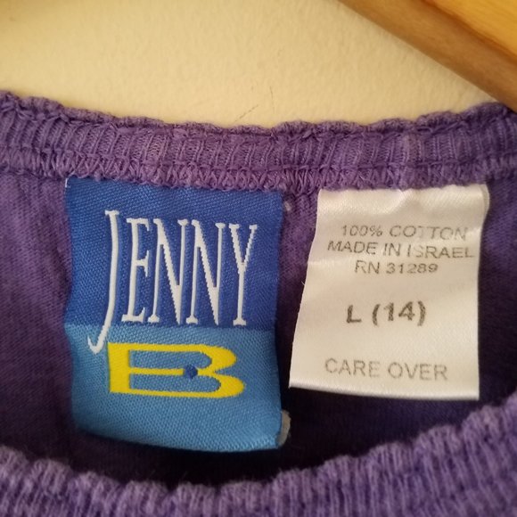 Girls Size 14 Purple Short Sleeve Tee - Picture 6 of 7